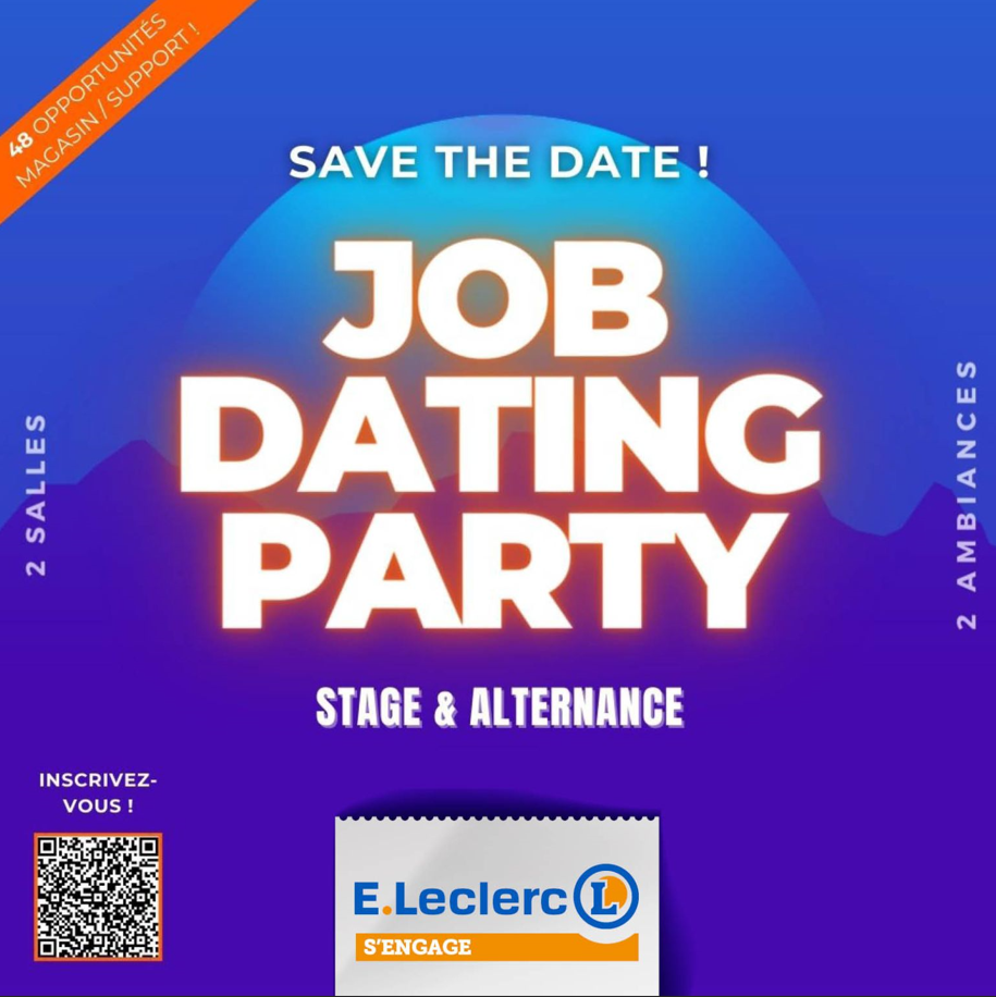 Job Dating Party spécial Job et Alternance : rdv le mercredi 19 juin 