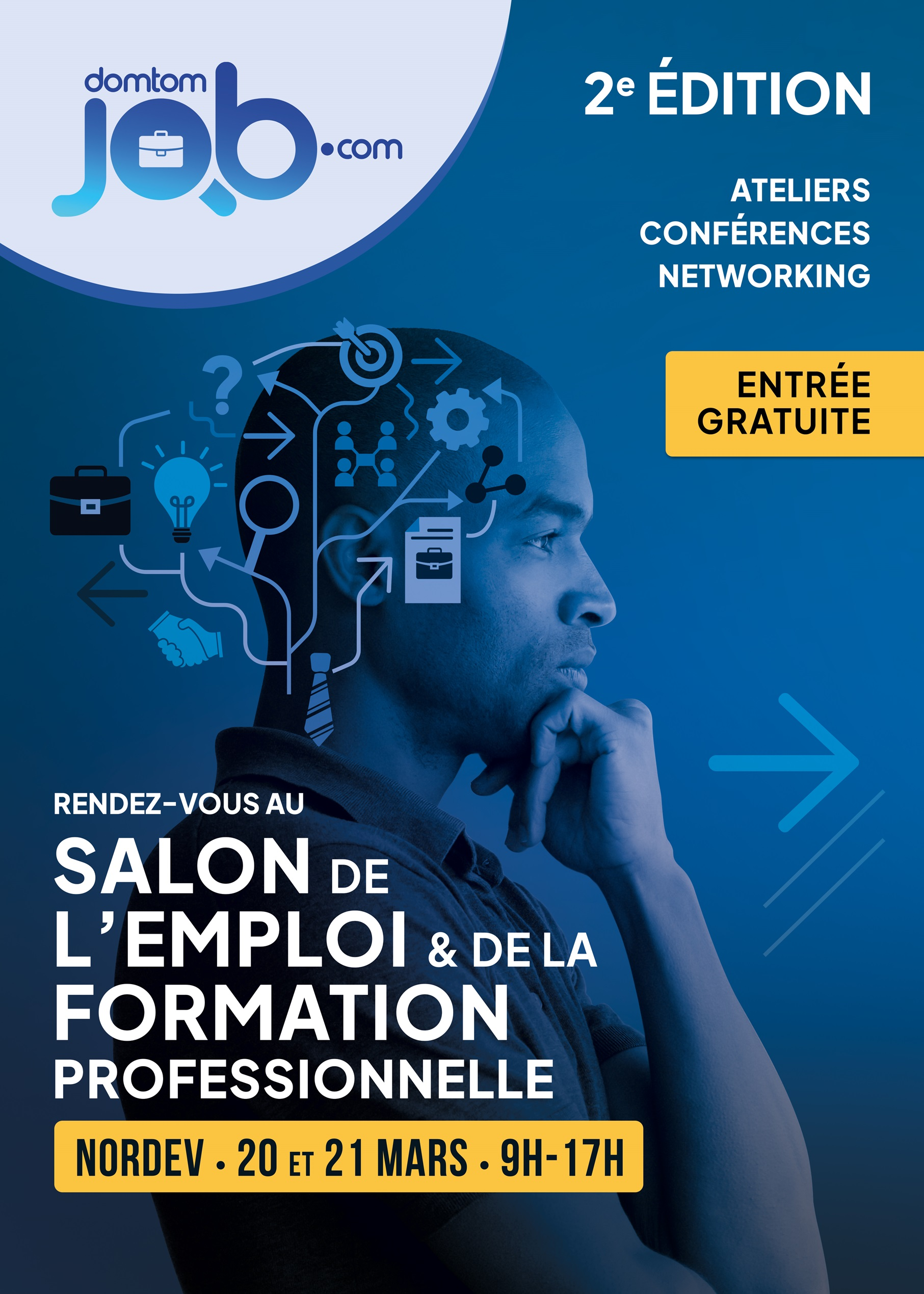 E.Leclerc présent au Salon de l’emploi et de la formation professionnelle Dom Tom Job
